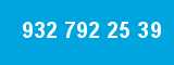 932 792 25 39